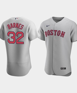 Men's Boston Red Sox 32 Matt Barnes Gray Road Jersey - Robokeg