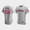 Men's Boston Red Sox 54 Martin Perez Gray Road Jersey - Robokeg