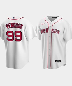Men's Boston Red Sox Alex Verdugo 99 White Home Jersey - Robokeg