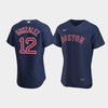 Men's Boston Red Sox Marwin Gonzalez 12 Navy Alternate Jersey - Robokeg