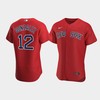 Men's Boston Red Sox Marwin Gonzalez 12 Red Alternate Jersey - Robokeg