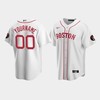Men's Boston Red Sox White Alternate Custom Jerry Remy Jersey - Robokeg
