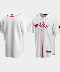 Men's Boston Red Sox White Alternate Jerry Remy Jersey - Robokeg