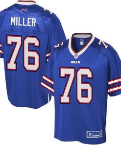 Mens Buffalo Bills John Miller Nfl Pro Line Team Color Jersey - Robokeg