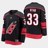 Men's Carolina Hurricanes Joakim Ryan 33 Alternate Black Jersey - Robokeg