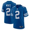 Mens Carson Wentz Royal Indianapolis Colts Alternate Game Jersey Nfl - Robokeg