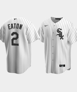 Men's Chicago White Sox 2 Adam Eaton White Trade Home Jersey - Robokeg