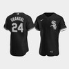 Men's Chicago White Sox 24 Yasmani Grandal Black Alternate Jersey - Robokeg