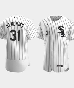Men's Chicago White Sox 31 Liam Hendriks White Home Jersey - Robokeg