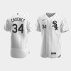 Men's Chicago White Sox 34 Garrett Crochet White Home Jersey - Robokeg