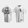 Men's Chicago White Sox 35 Lance Lynn White Trade Home Jersey - Robokeg