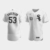 Men's Chicago White Sox 53 Drew Anderson White Home Jersey - Robokeg