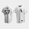 Men's Chicago White Sox 57 Jace Fry White Home Jersey - Robokeg