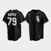 Men's Chicago White Sox 79 Jose Abreu Black Alternate Jersey - Robokeg