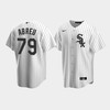 Men's Chicago White Sox 79 Jose Abreu White Home Jersey - Robokeg