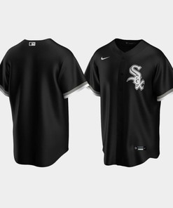 Men's Chicago White Sox Black Alternate Jersey - Robokeg
