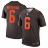 Mens Cleveland Browns Baker Mayfield Nike Brown Alternate Legend Jersey - Robokeg