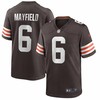 Mens Cleveland Browns Baker Mayfield Nike Brown Game Player Jersey - Robokeg