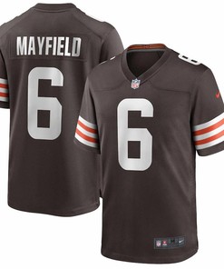 Mens Cleveland Browns Baker Mayfield Nike Brown Game Player Jersey - Robokeg