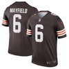 Mens Cleveland Browns Baker Mayfield Nike Brown Legend Player Jersey - Robokeg