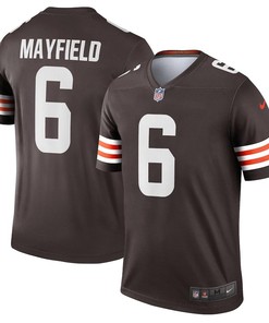 Mens Cleveland Browns Baker Mayfield Nike Brown Legend Player Jersey - Robokeg