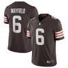 Mens Cleveland Browns Baker Mayfield Nike Brown Vapor Limited Player Jersey - Robokeg