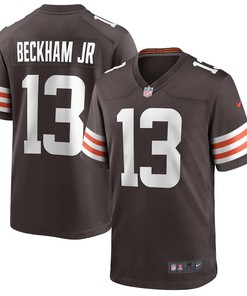 Mens Cleveland Browns Odell Beckham Jr. Nike Brown Game Jersey - Robokeg