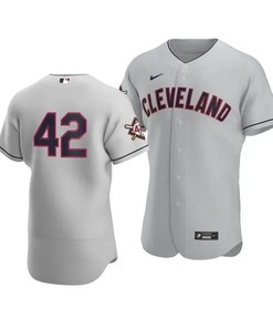 Men's Cleveland Indians Jackie Robinson Day Jersey - Robokeg