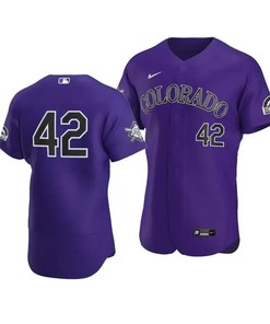 Men's Colorado Rockies Jackie Robinson Day Jersey - Robokeg