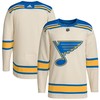 Men's Cream St. Louis Blues 2022 Winter Classic Jersey Jersey - Robokeg