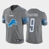 Mens Detroit Lions #9 Matthew Stafford Grey Team Big Logo Limited Stitched Nfl Jersey - Robokeg