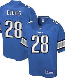 Mens Detroit Lions Quandre Diggs Nfl Pro Line Team Color Jersey - Robokeg
