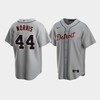 Men's Detroit Tigers 44 Daniel Norris Gray Road Jersey - Robokeg