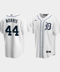 Men's Detroit Tigers 44 Daniel Norris White Home Jersey - Robokeg