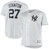 Men's Giancarlo Stanton White New York Yankees Big & Tall Player Jersey - Robokeg