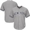 Men's Gray New York Yankees Big & Tall Team Jersey - Robokeg