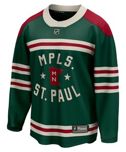 Men's Green Minnesota Wild 2022 Winter Classic Breakaway Jersey Jersey - Robokeg