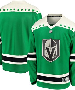 Men's Green Vegas Golden Knights 2023 St. Patrick's Day Breakaway Jersey Jersey - Robokeg