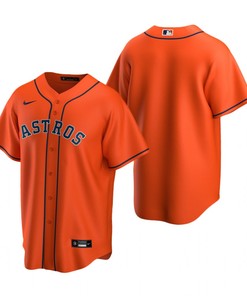 Mens Houston Astros Mlb 2020 Alternate Orange Jersey Gift For Astros And Baseball Fans - Robokeg