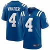 Mens Indianapolis Colts Adam Vinatieri Nike Royal Game Jersey - Robokeg
