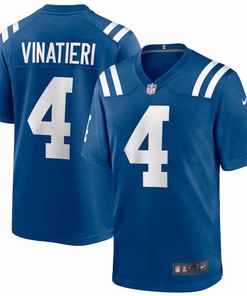Mens Indianapolis Colts Adam Vinatieri Nike Royal Game Jersey - Robokeg