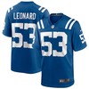 Mens Indianapolis Colts Darius Leonard Nike Royal Game Player Jersey - Robokeg