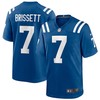 Mens Indianapolis Colts Jacoby Brissett Nike Royal Game Player Jersey - Robokeg