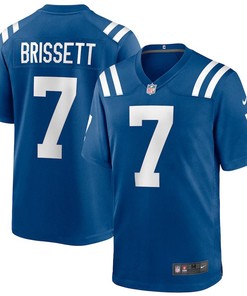 Mens Indianapolis Colts Jacoby Brissett Nike Royal Game Player Jersey - Robokeg