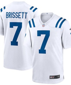 Mens Indianapolis Colts Jacoby Brissett Nike White Game Player Jersey - Robokeg