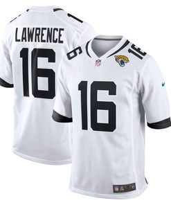 Mens Jacksonville Jaguars Trevor Lawrence White 2021 Nfl Draft First Round Pick Game Jersey Gift For Jacksonville Jaguars Fans - Robokeg