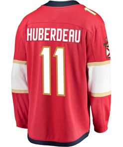 Men's Jonathan Huberdeau Red Florida Panthers Breakaway Jersey Jersey - Robokeg