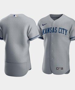 Men's Kansas City Royals 2022-23 Gray Jersey - Robokeg