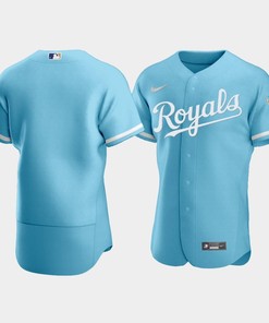 Men's Kansas City Royals 2022-23 Powder Blue Jersey - Robokeg