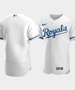 Men's Kansas City Royals 2022-23 White Jersey - Robokeg